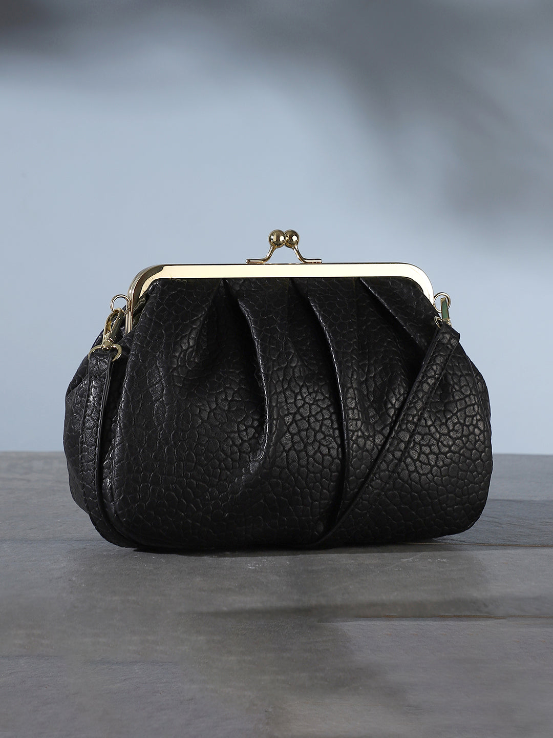 Ruched Clutch