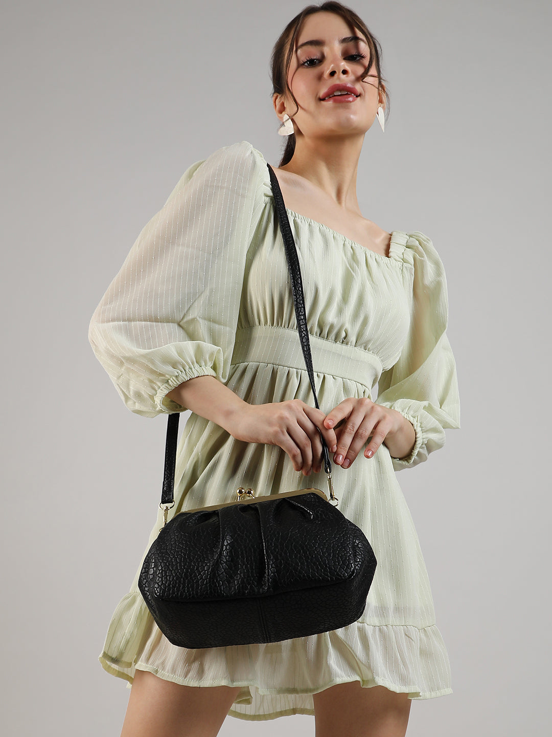 Ruched Clutch