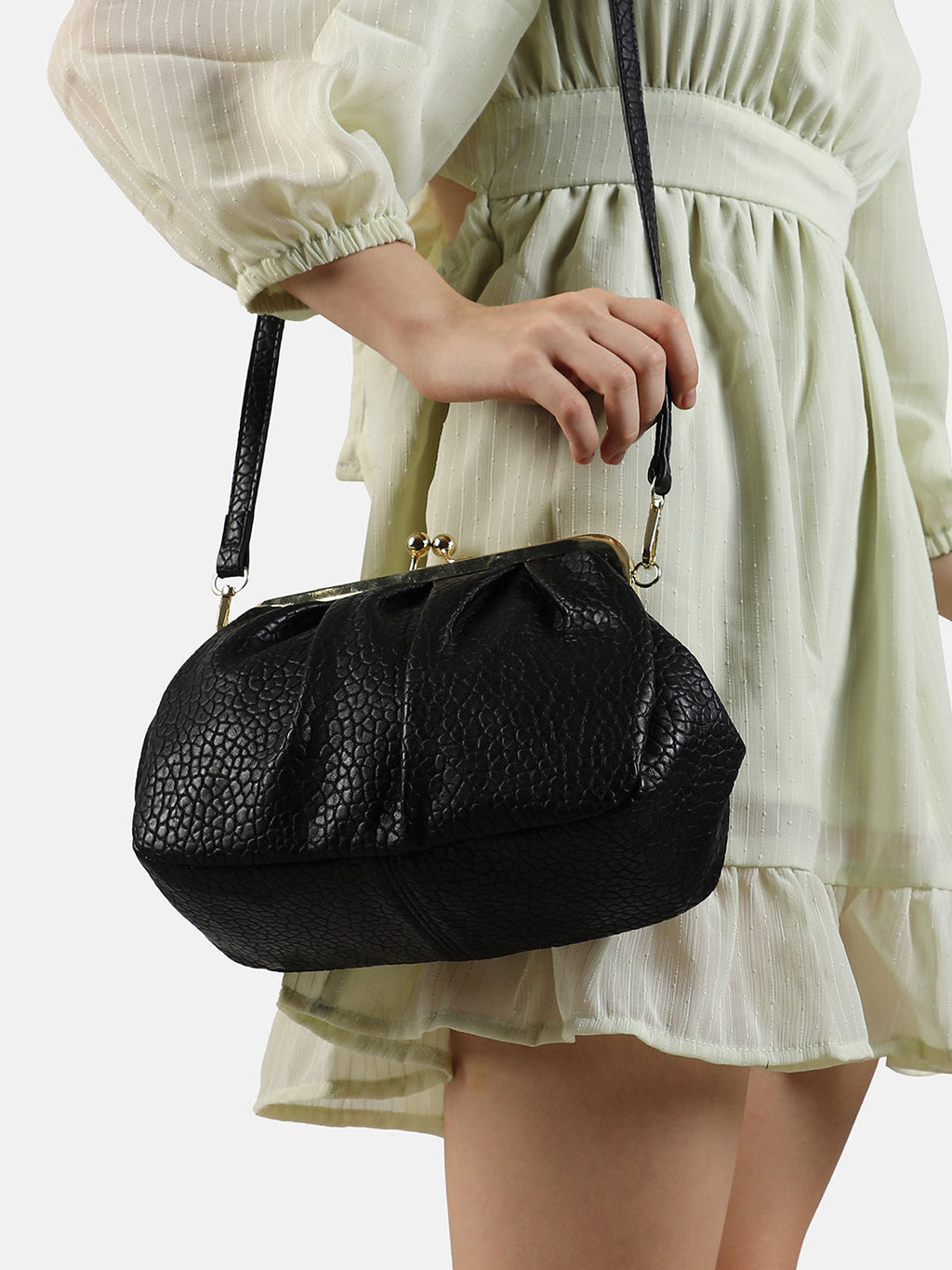 Ruched Clutch