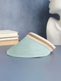 Haute Sauce Striped Visor Cap - Blue