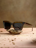 Haute Sauce Full Rim Wayfarer Sunglasses - Brown