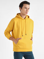 Campus Sutra Oversized Pullover Sweatshirt With Kangaroo Pocket