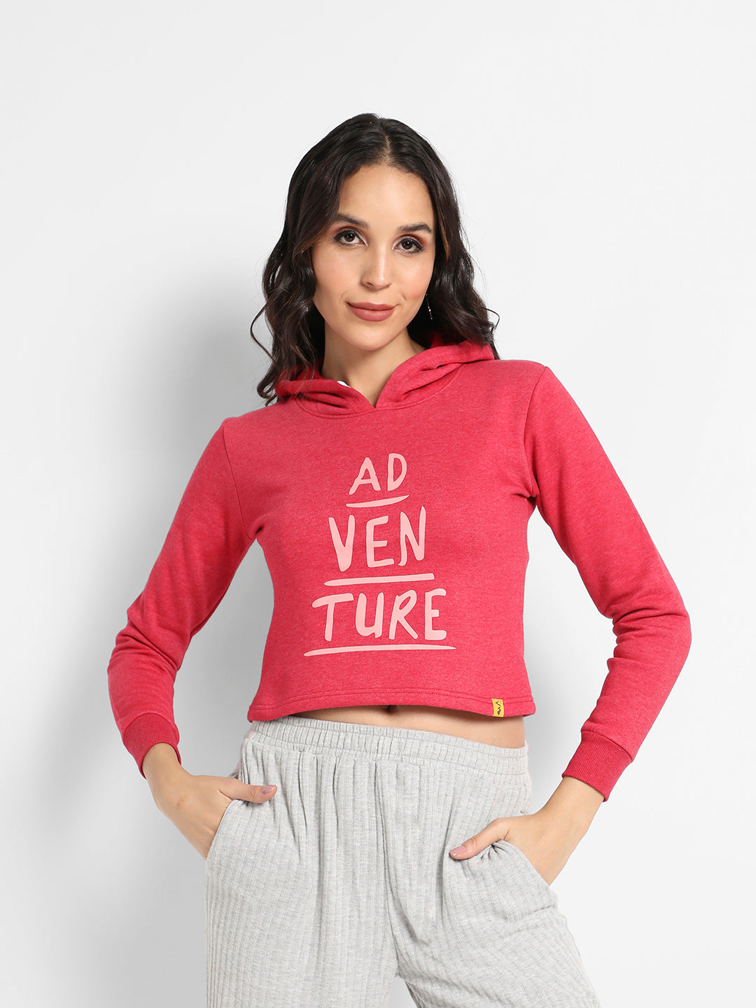 Adventure Hoodie With Contrast Drawstring