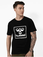 Hummel Black Regular Shirts for Men Daily Wear