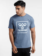 Hummel Blue Regular Shirts for Men Daily Wear