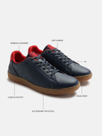 Hummel Navy/red Regular Sneakers for Men Daily Wear