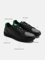 Hummel Black/green Regular Sneakers for Men Daily Wear