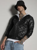 Campus Sutra Quilted Puffer Jacket With Zip-Closure