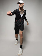 Campus Sutra Zip-Front Activewear Jacket With Insert Pocket