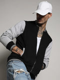 Campus Sutra Zip-Front Jacket With Open-Angled Pocket