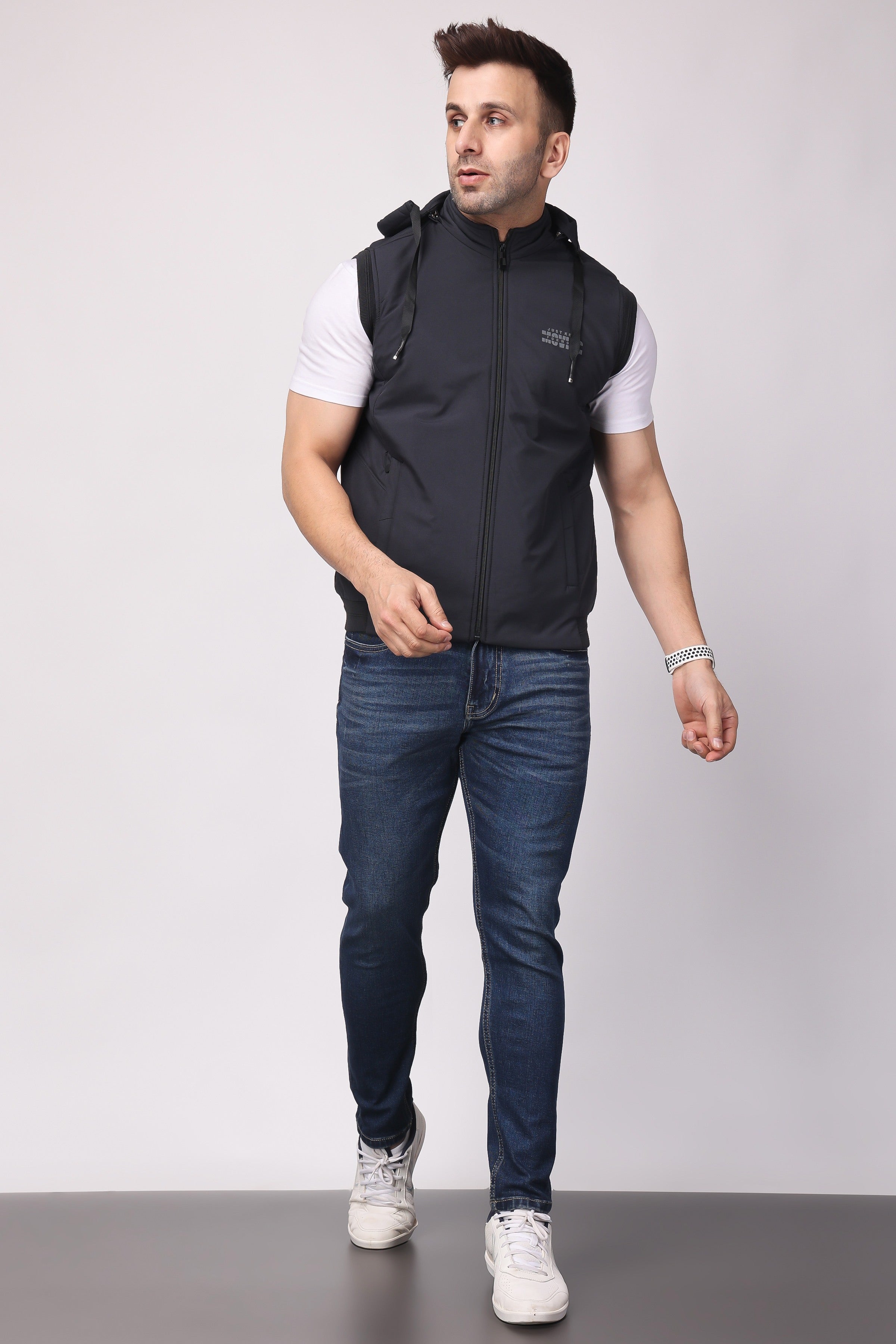 Stylox Regular Fit Full Sleeve Solid Winter Jacket for Men