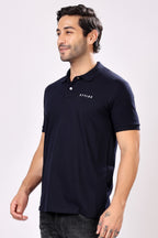 Stylox Full Sleeve Solid Casual Polo T-Shirt For Men's