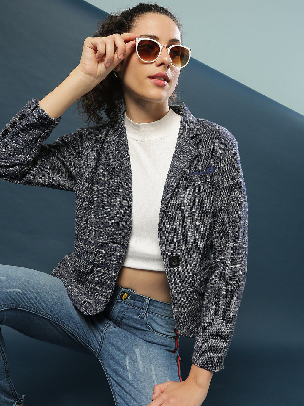 Double Breasted Blazer