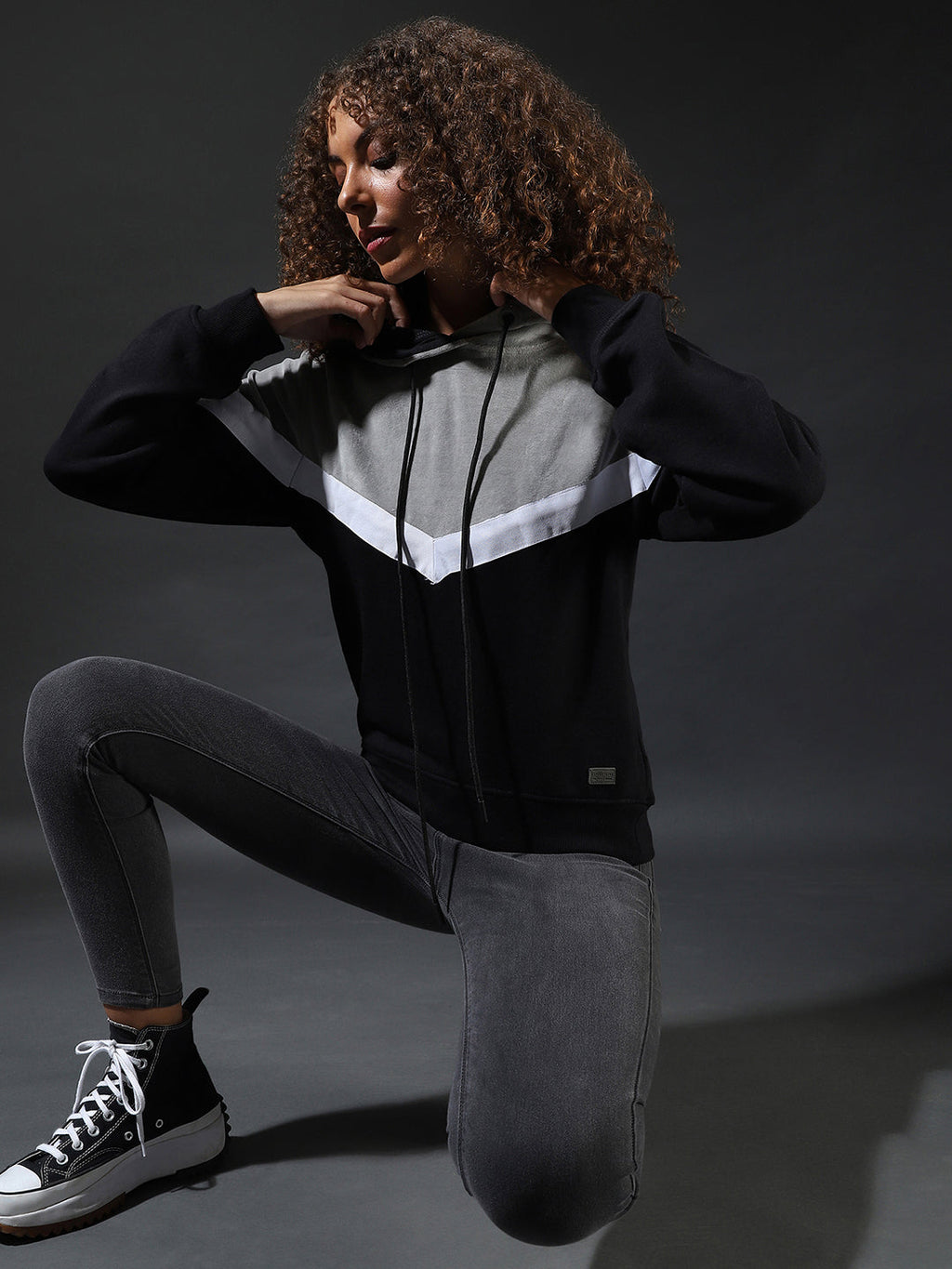 Color Block Hoodie