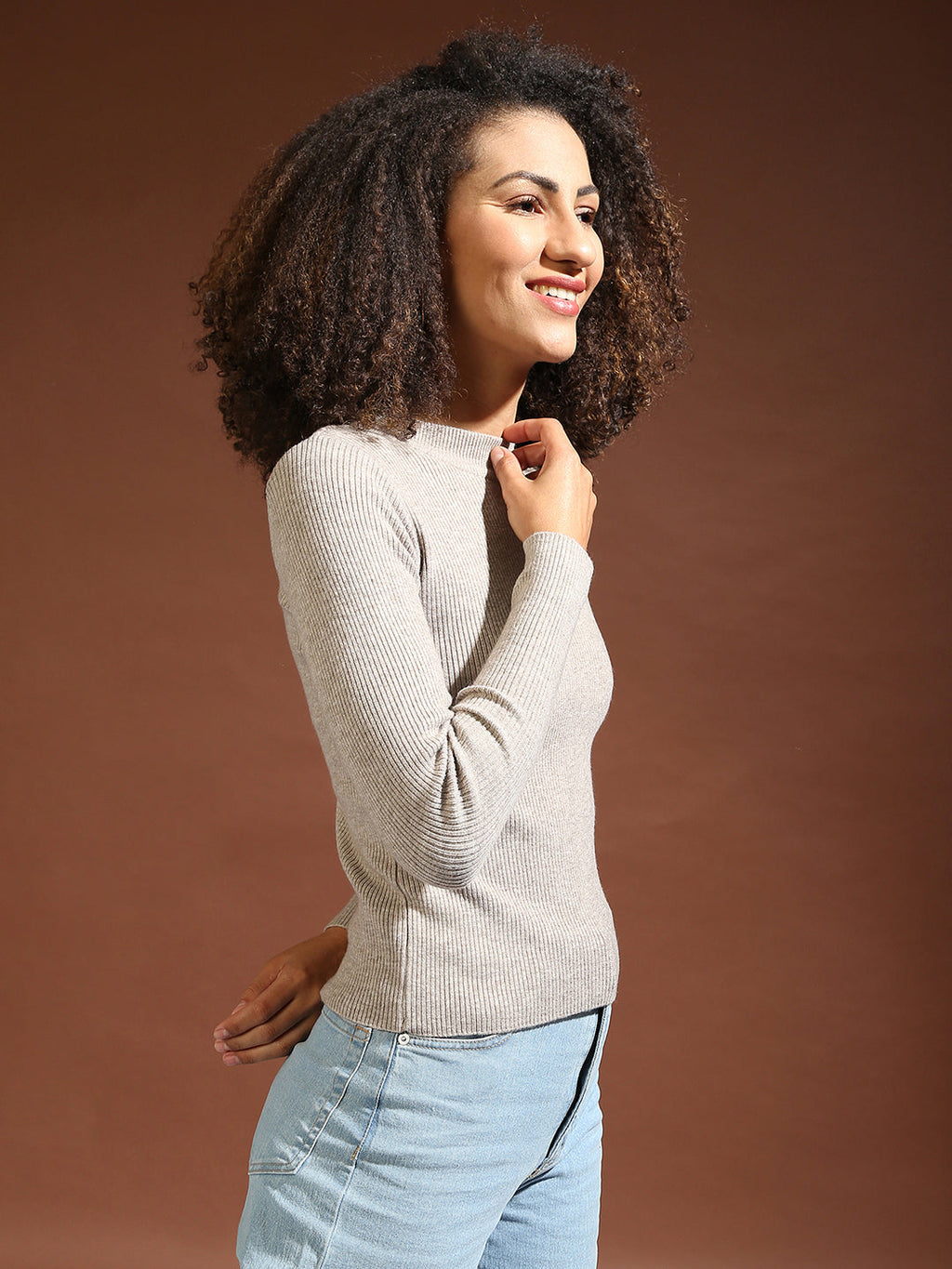 Solid Winter Sweater