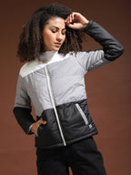 Colorblock Bomber Jacket