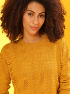 Self-Design Pullover Sweater