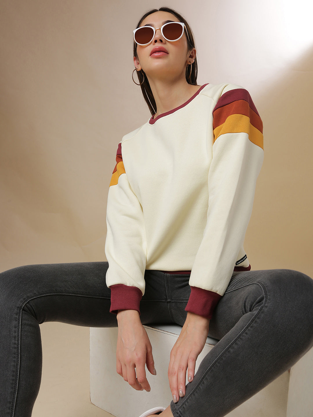 Striped Sweatshirt