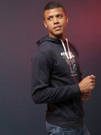 Campus Sutra Printed Casual Sweatshirt