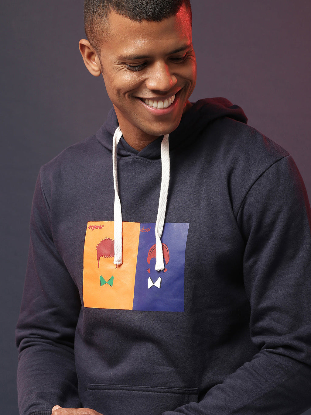 Campus Sutra Printed Casual Sweatshirt