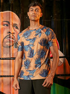 Campus Sutra Foliage Activewear T-Shirt