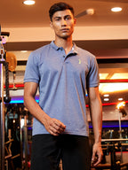Campus Sutra Basic Activewear Polo T-Shirt
