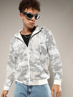 Campus Sutra Abstract Dotted Sweatshirt