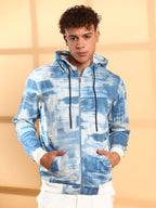 Campus Sutra Abstract Strokes Hoodie