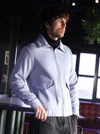 Campus Sutra Zip-Front Knit Jacket