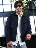 Campus Sutra Utility-Knit Jacket