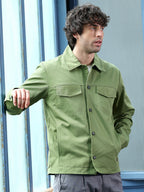 Campus Sutra Utility-Twill Jacket