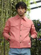 Campus Sutra Utility-Twill Jacket