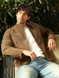Campus Sutra Corduroy Rider Jacket