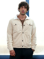 Campus Sutra Utility-Corduroy Jacket
