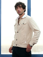 Campus Sutra Utility-Corduroy Jacket