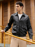 Campus Sutra Zip-Front Embossed Jacket