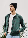 Campus Sutra Embossed-Suede Rider Jacket