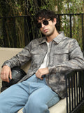 Campus Sutra Dye Utility-Twill Bomber Jacket