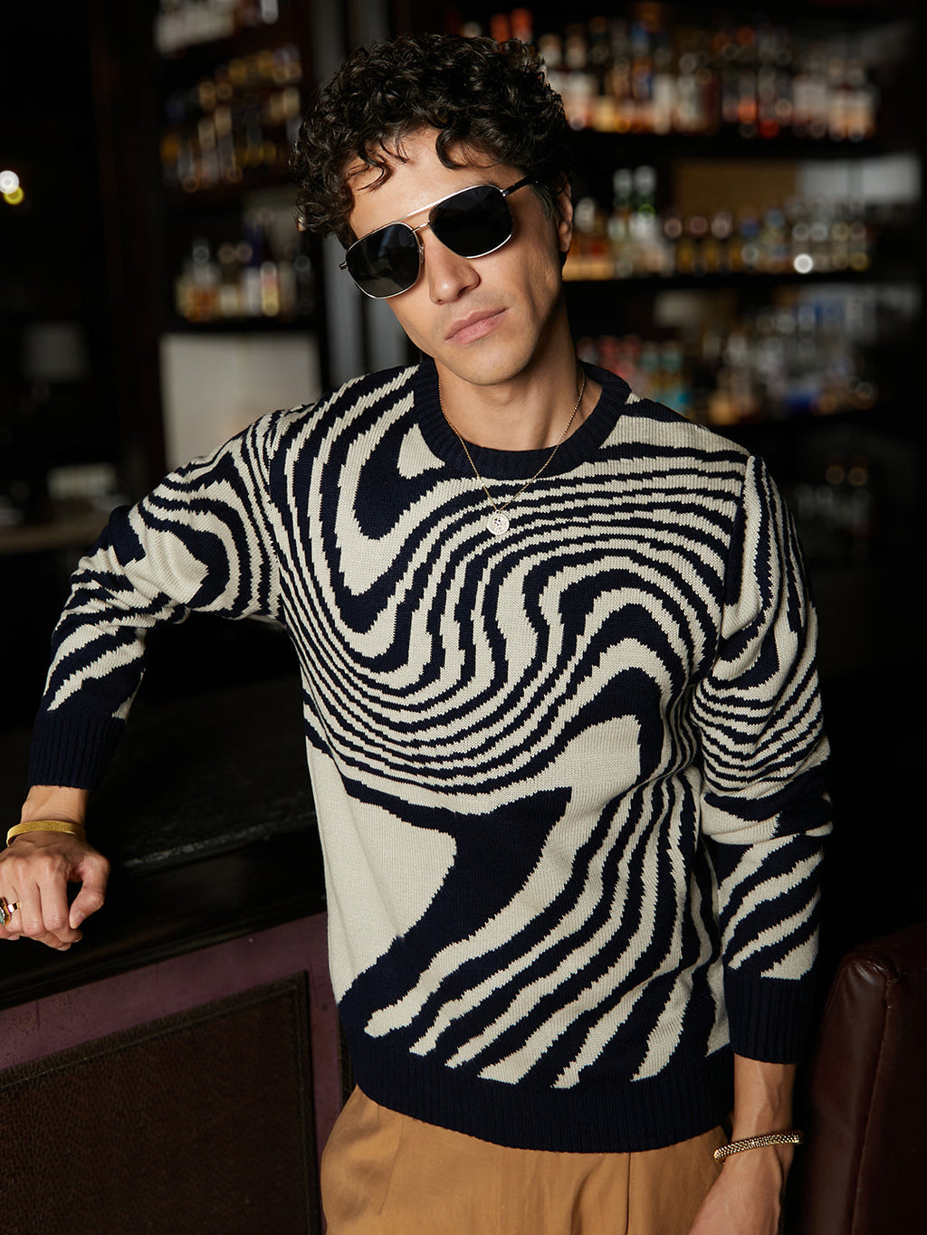 Campus Sutra Fluid Pullover Sweater