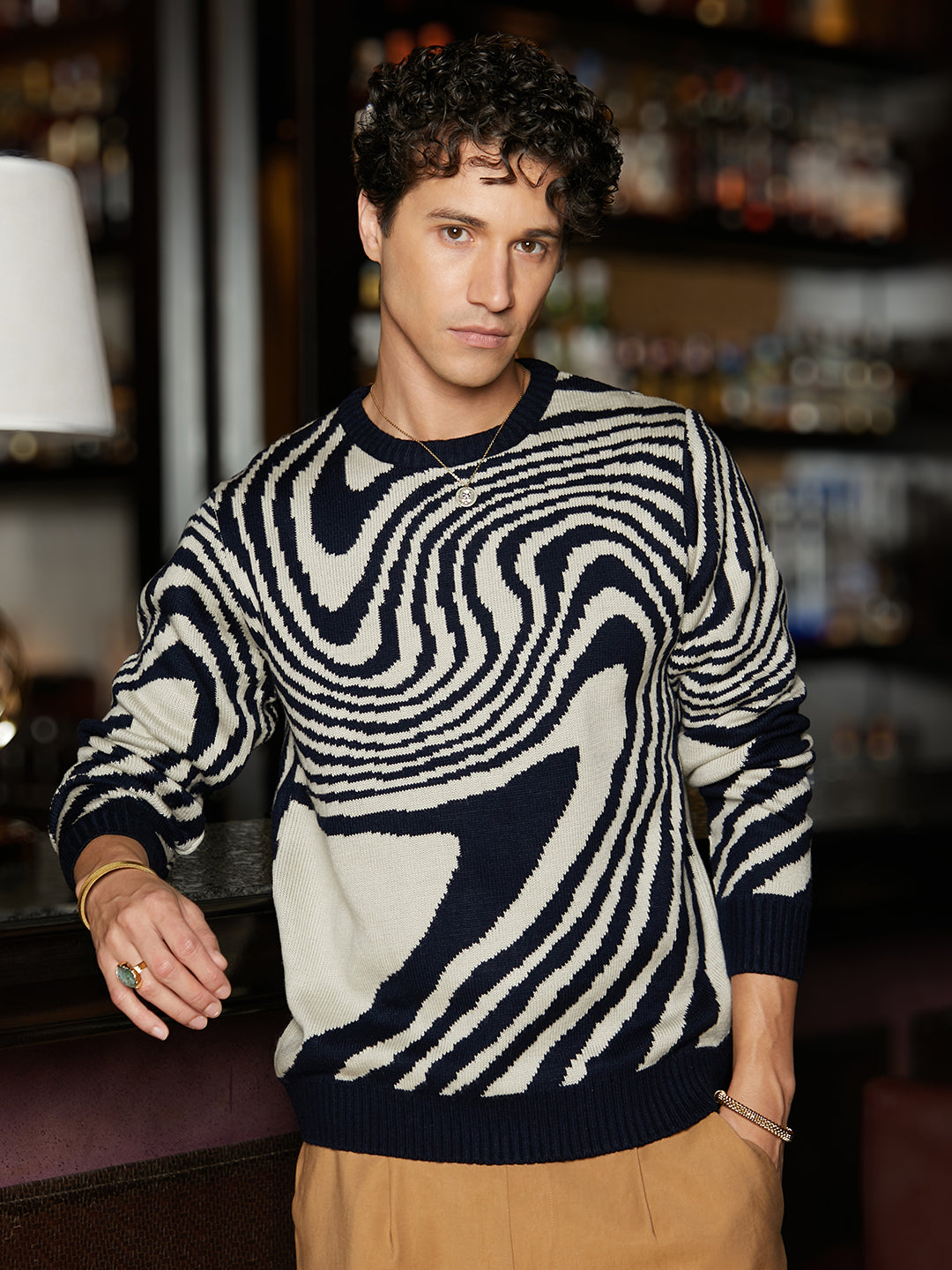 Campus Sutra Fluid Pullover Sweater