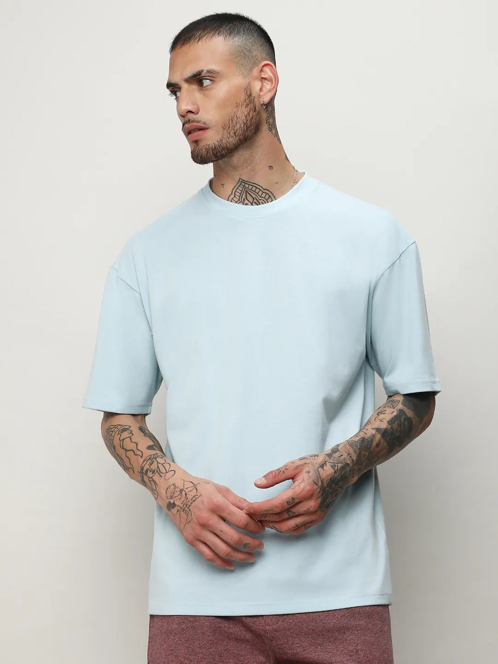 Campus Sutra Oversized Basic T-Shirt