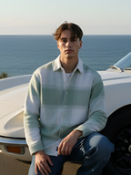 Campus Sutra Vignette-Checkered Oversized Shirt