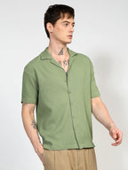 Campus Sutra Oversized Interwine Shirt