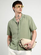 Campus Sutra Oversized Woven Shirt
