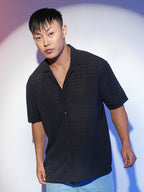 Campus Sutra Oversized Woven Shirt
