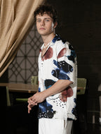 Campus Sutra Abstract Blob Oversized Shirt