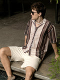 Campus Sutra Multitrack Knit Oversized Shirt