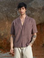 Campus Sutra Heathered Korean Oversized Shirt