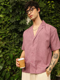 Campus Sutra Heathered Korean Oversized Shirt