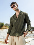 Campus Sutra Wrinked Korean Oversized Shirt